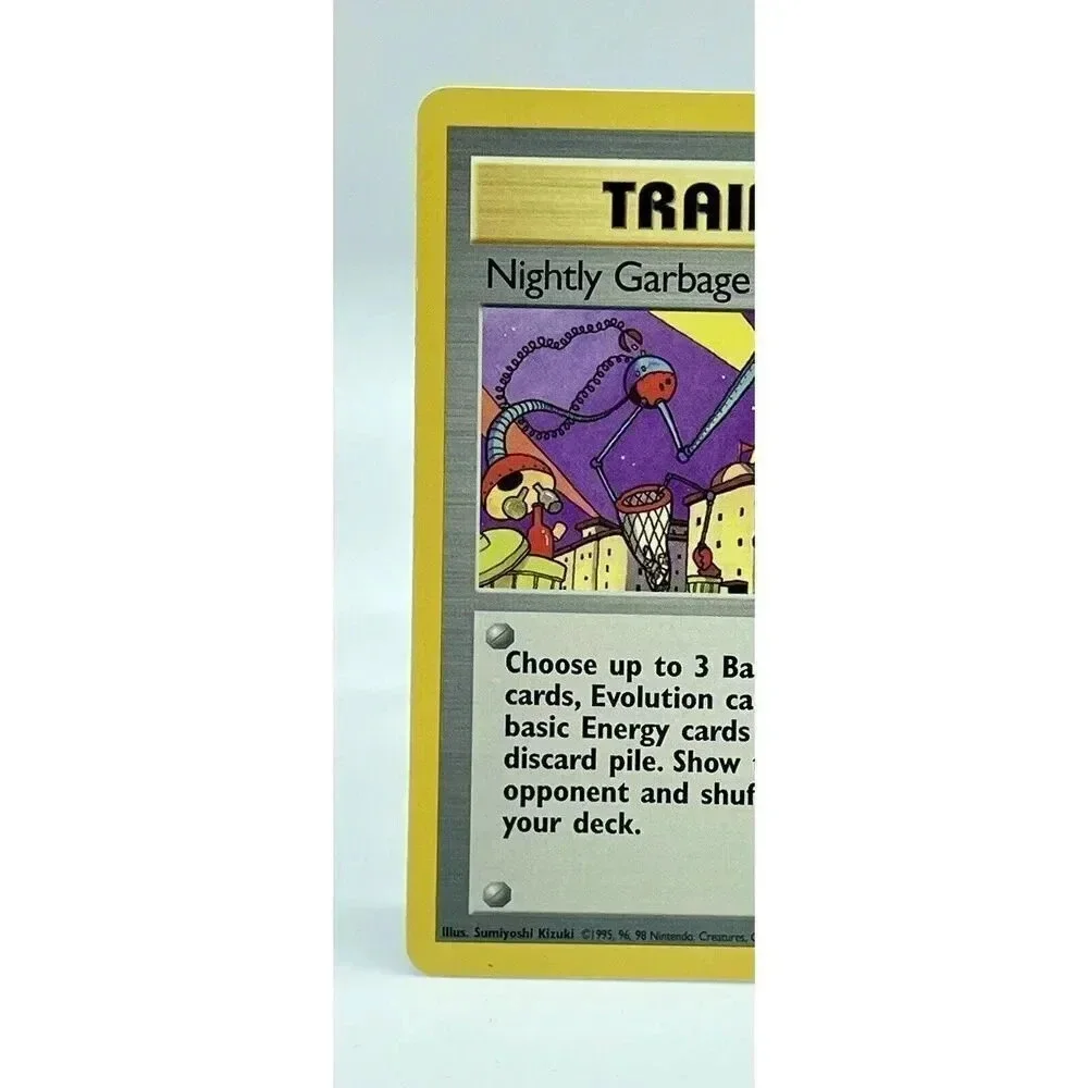 Nightly Garbage Run 77/82 Team Rocket Trainer Pokemon Non Holo Vintage‎ 2000 LP
